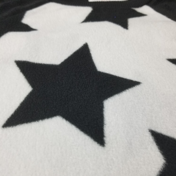 BCBGirls Black and White Sweatshirt With Stars - Picture 4 of 6